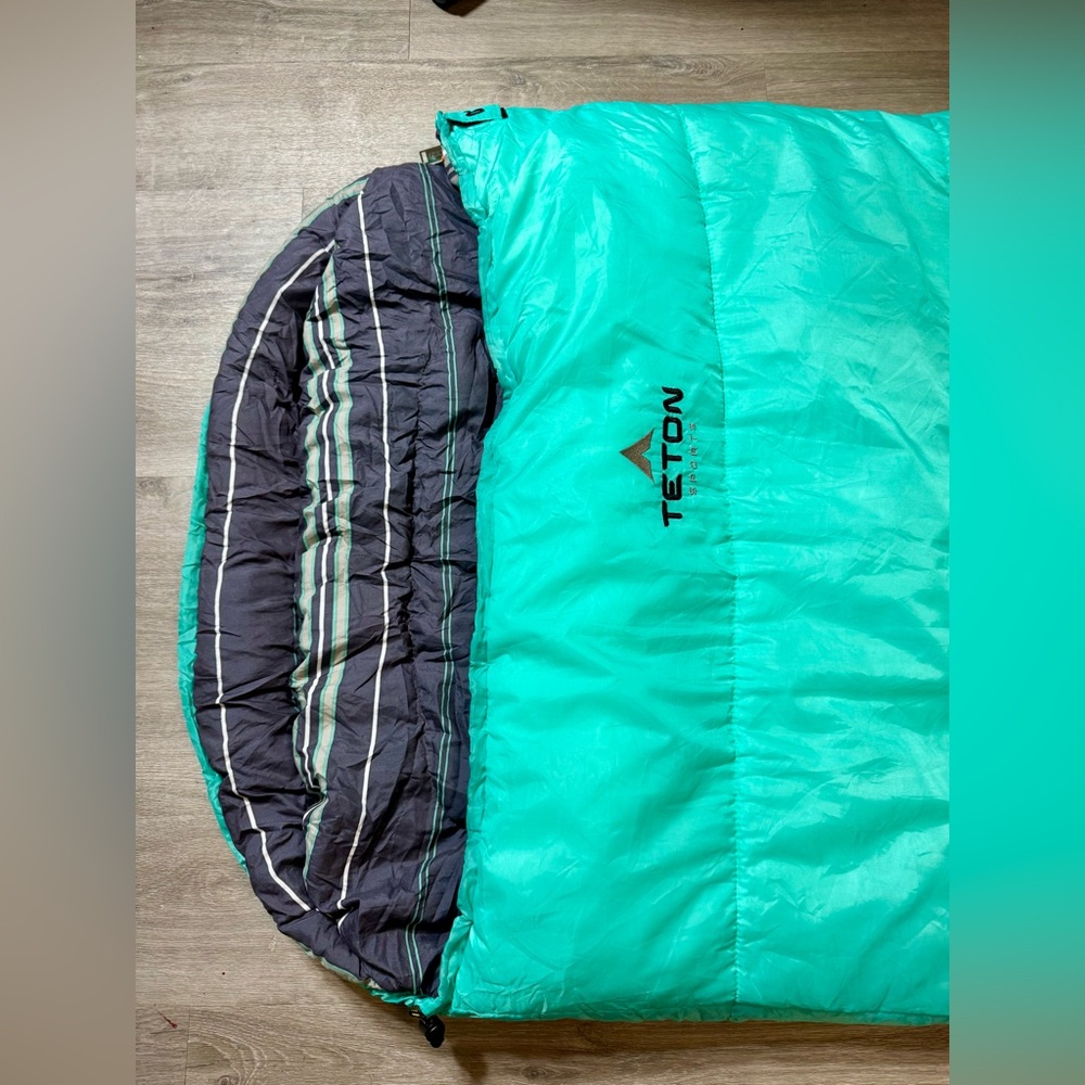 Teal Sleeping Bag - Picture 2 of 16
